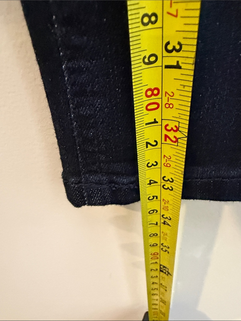 Democracy Sze 4 Dark Blue Women Jean Denim Absolution Flare Leg Closet Staple - Picture 10 of 10